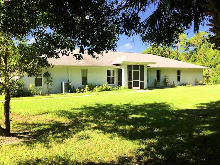 Side view of home for sale in North Port FL
