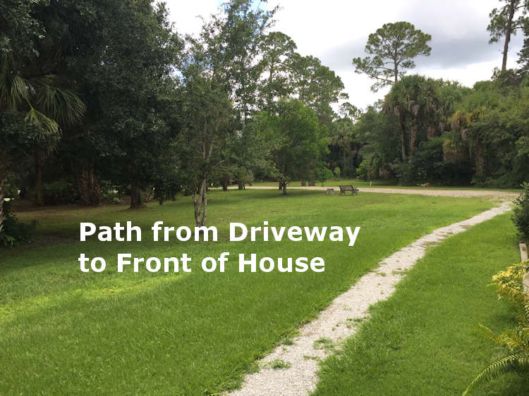 Walking Path located in North Port, FL