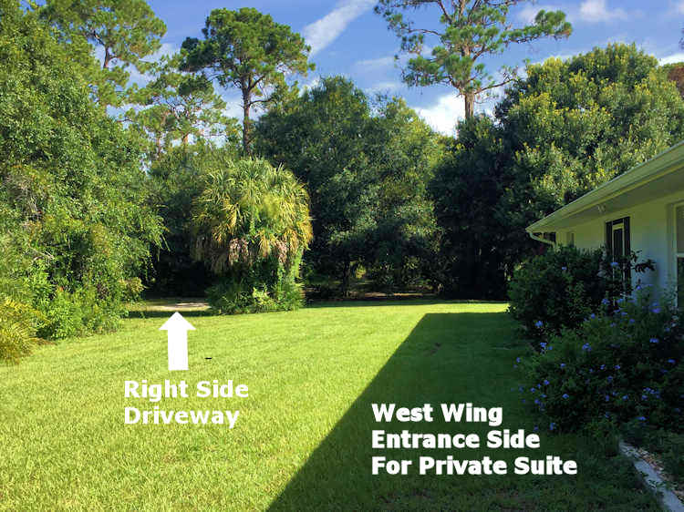 West Wing of home for sale in North Port Florida